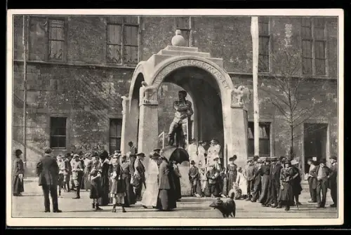 AK Köln, Der Kölsche Boor in Eisen 1917