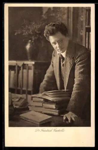 AK Portrait Dr. Friedrich Castelle