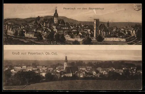 AK Peuerbach /Ob.-Öst., Ansicht vor dem Bauernkriege