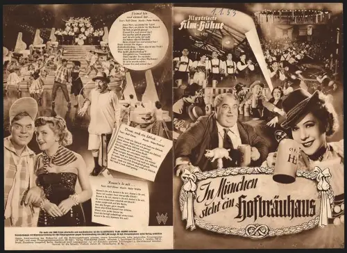 Filmprogramm IFB Nr. 1403, In München steht ein Hofbräuhaus, Renate Holm, Joe Stöckel, Regie: Siegfried Breuer