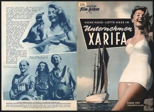 Filmprogramm IFB Nr. 2561, Unternehmen Xarifa, Hans Hass, Lotte Hass, Regie: Hans Hass