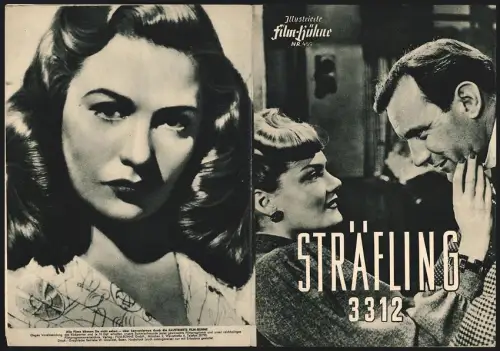 Filmprogramm IFB Nr. 459, Sträfling 3312, Sally Gray, Trevor Howard, Regie: Cavalcanti