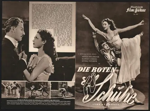 Filmprogramm IFB Nr. 565, Die roten Schuhe, Anton Walbrook, Marius Goring, Regie: Michael Powell