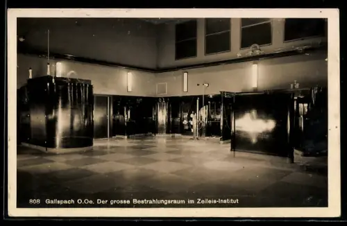 AK Gallspach /Oberösterreich, Grosser Bestrahlungsraum im Zeileis-Institut