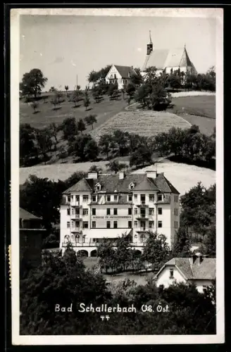 AK Bad Schallerbach /Ob. Öst., Hauptanstalt f. Angestelltenversicherung und Kirche