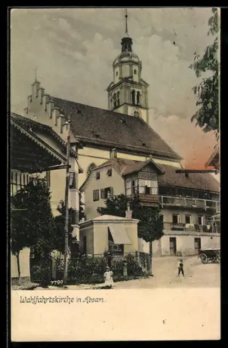 AK Absam, Wallfahrtskirche, Kiosk
