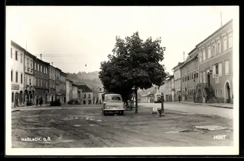AK Haslach, Strassenpartie im Ort