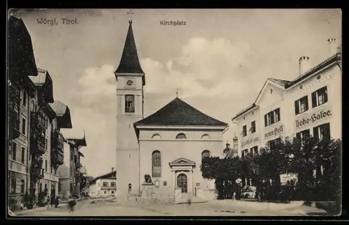 AK Wörgl, Ortsteilansicht