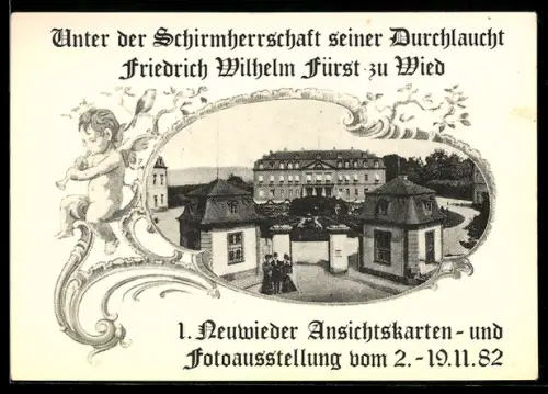 AK Wied, 1. Neuwieder Ansichtskarten- und Fotoausstellung 1982