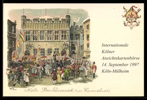 AK Köln-Mülheim, Internationale Kölner Ansichtskartenbörse 1997