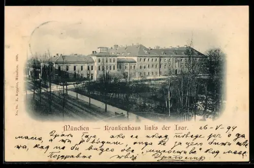 AK München, Krankenhaus links der Isar