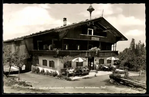 AK Hochtal Wildschönau /Tirol, Gasthof Zauberwinkel