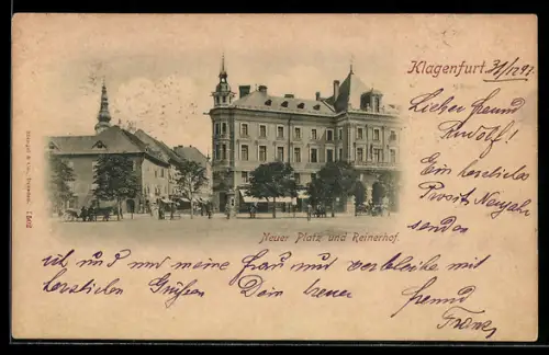 AK Klagenfurt, Neuer Platz und Reinerhof