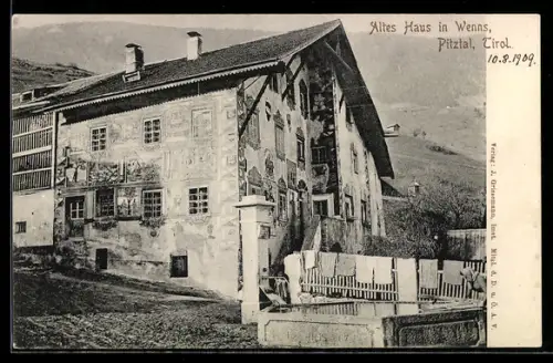 AK Wenns /Pitztal, Altes Haus