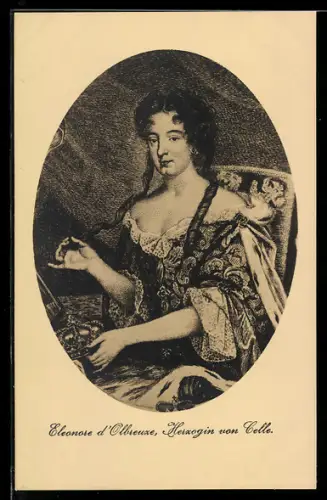AK Eleonore d`Olbreuze Herzogin von Celle