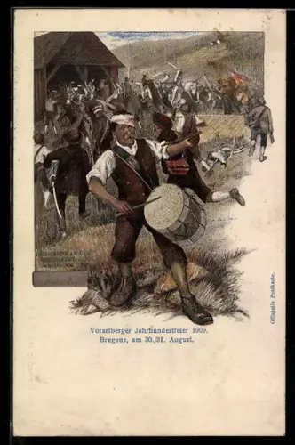 AK Bregenz, Vorarlberger Jahrhundertfeier 1909