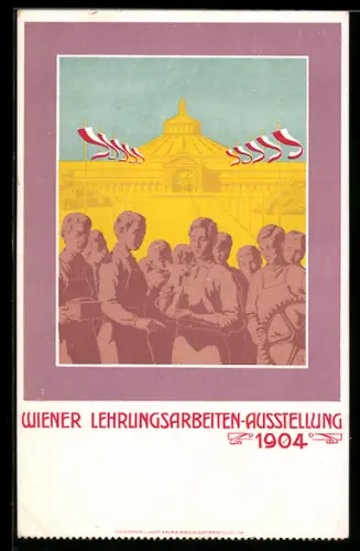 Lithographie Wien, Lehrlingsarbeiten-Ausstellung 1904