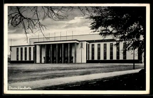 AK Berlin-Charlottenburg, The entrance to the Deutschlandhalle