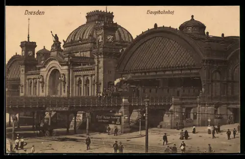 AK Dresden, Hauptbahnhof