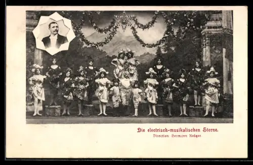 AK die electrisch-musikalischen Sterne, Dir. Hermann Krüger