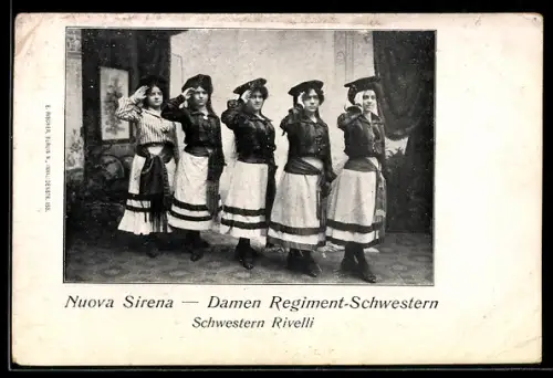 AK Nuova Sirena, Damen Regiment-Schwestern, Schwestern Rivelli