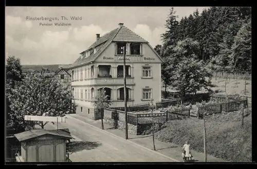 AK Finsterbergen, Pension Waldheim