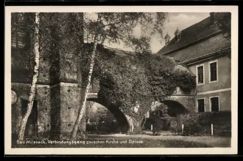 AK Bad Wilsnack, Verbindungsgang zwischen Kirche und Schloss