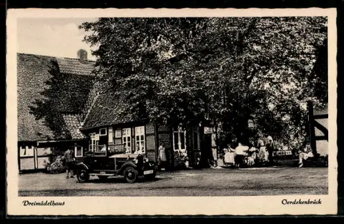 AK Kirchseelte, Oerdekenbrück, Restaurant Dreimädelhaus
