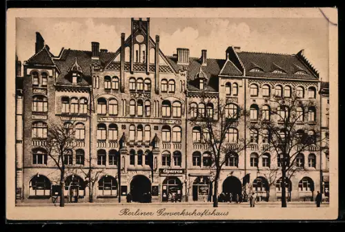 AK Berlin, Restaurant im Berliner Gewerkschaftshaus, Engelufer 24-25