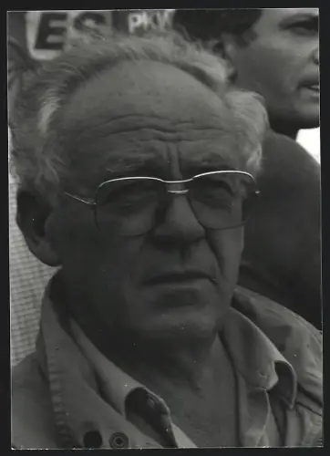 Fotografie Porträt von Helmut Bausch (KPD)