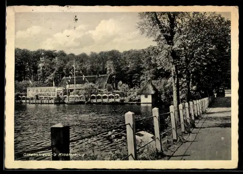 AK Neukloster /Niederelbe, Restaurant Waldseehaus Klosterkrug, Inh. Ottensteuer