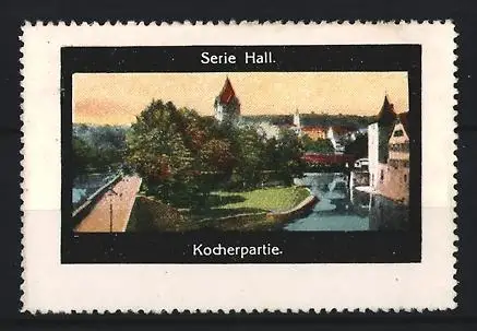 Reklamemarke Hall, Serie Hall, Kocherpartie
