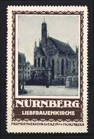 Reklamemarke Nürnberg, Liebfrauenkirche