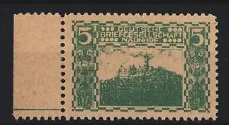 Reklamemarke Naunhof, Deutsche Briefgesellschaft, Burgansicht