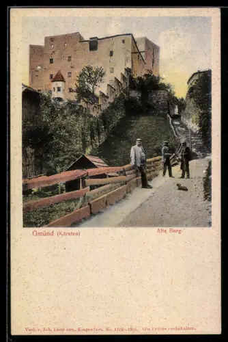 AK Gmünd /Kärnten, Alte Burg