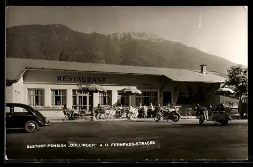 AK Tarrenz, Gasthof-Pension Dollinger an der Fernpass-Strasse