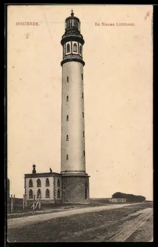 AK Oostende, De Nieuwe Lichttoren, Leuchtturm