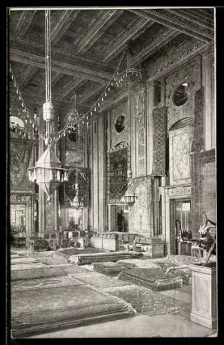 AK Berlin, Teppich-Saal in der Leipziger Strasse, A. Wertheim