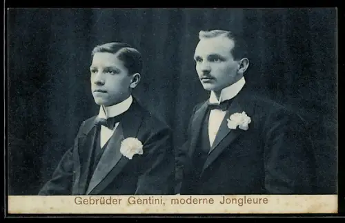 AK Jongleure Gebrüder Gentini