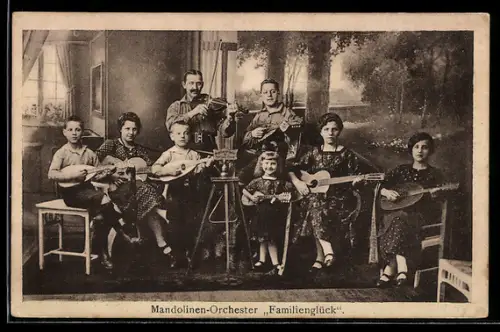 AK Mandolinen-Orchester Familienglück, Musiker