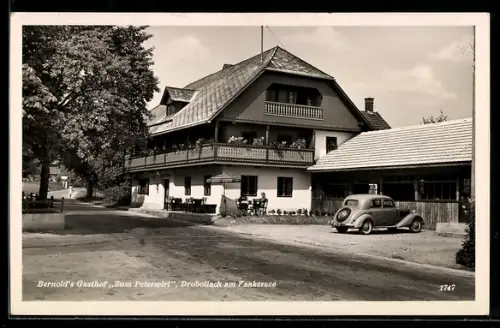 AK Drobollach am Faakersee, Bernolds Gasthof zum Peterwirt