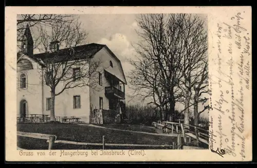 AK Innsbruck, Gruss von der Hungerburg