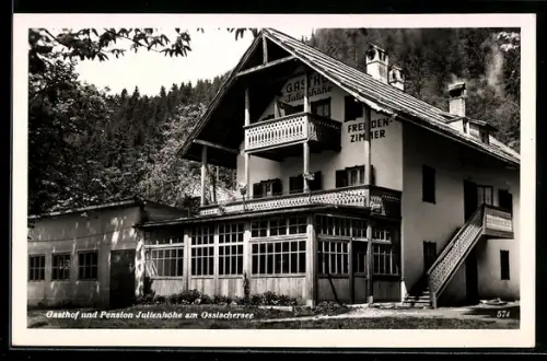 AK Treffen am Ossiacher See, Gasthof und Pension Julienhöhe