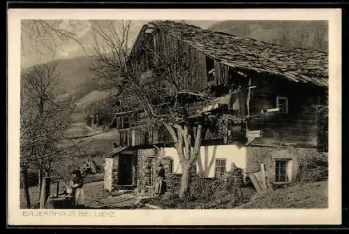 AK Lienz, Bauernhaus bei Lienz