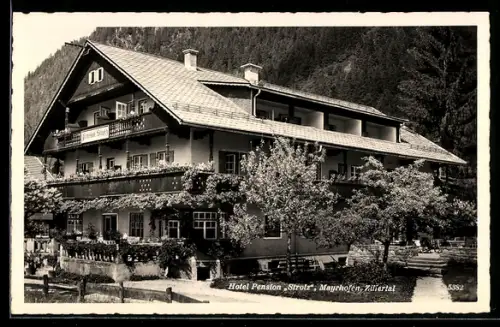 AK Mayrhofen /Zillertal, Hotel Pension Strolz