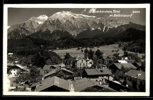 AK Baumkirchen /Tirol, Teilansicht mit Bettelwurf