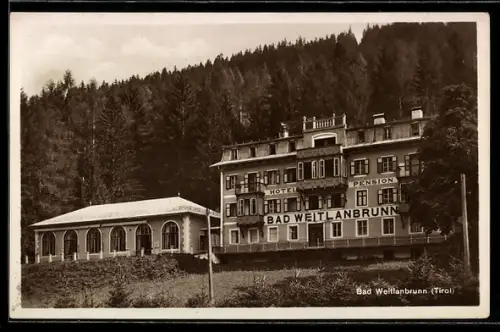 AK Sillian /Tirol, Bad Weitlanbrunn, Hotel-Pension Bad Weilanbrunn