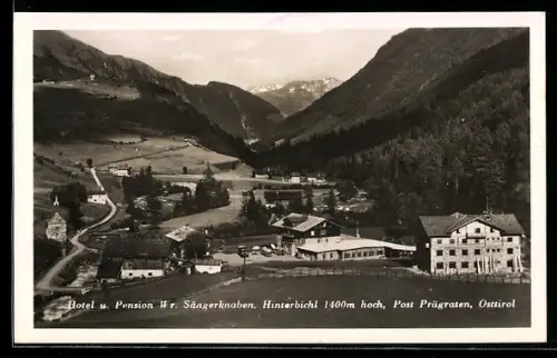 AK Hinterbichl /Prägraten, Hotel und Pension Wiener Sängerknaben