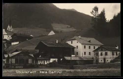 AK Kals /Osttirol, Gasthaus Glocknerwirt