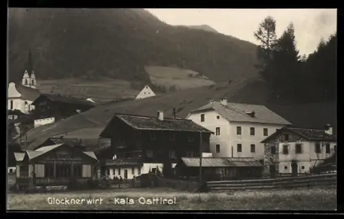 AK Kals /Osttirol, Gasthaus Glocknerwirt